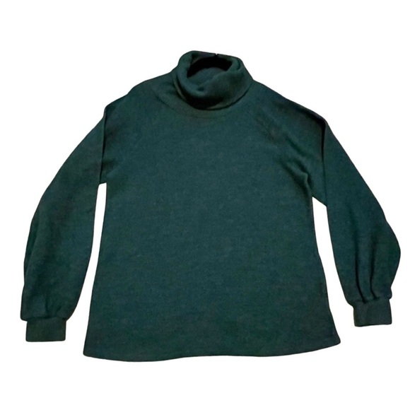 Cherish Sweaters - Cherish Teal Turtleneck Sweater Women’s Small